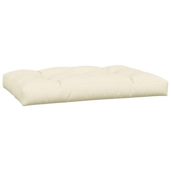 Pallepuder - EKSKLUSIV HUS - sæt af 2 - UV-bestandig polyester - fyld af hulfiber - creme grädde