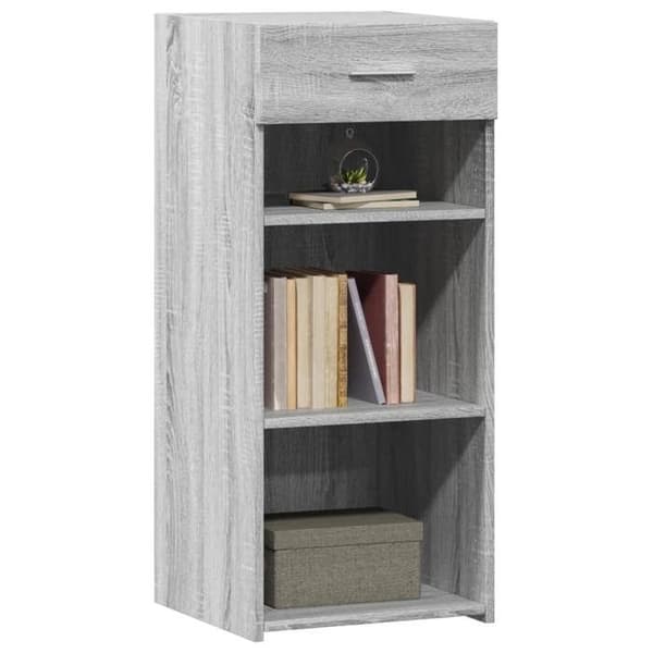 Maison Exclusive - Buffé Sonoma Grå 40x42,5x93 cm Ingenjörsträ