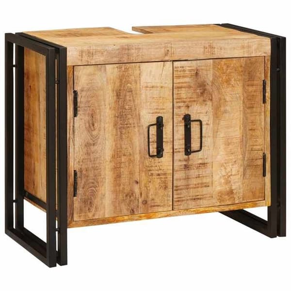 Maison Exclusive - Underskåp Brun 71 x 33 x 58 cm Massivt mangoträ brun