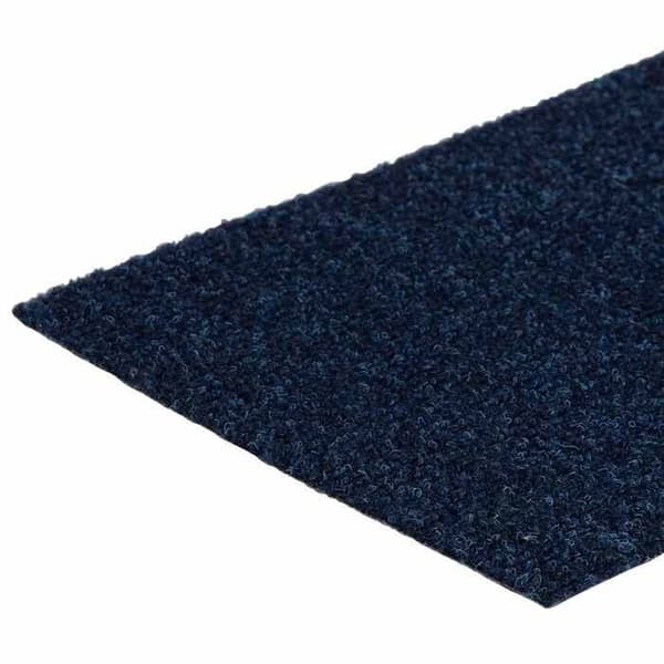 Maison Exclusive - Selvklæbende trappetæpper 30 stk. 76x20 cm Mørkeblå marinblå