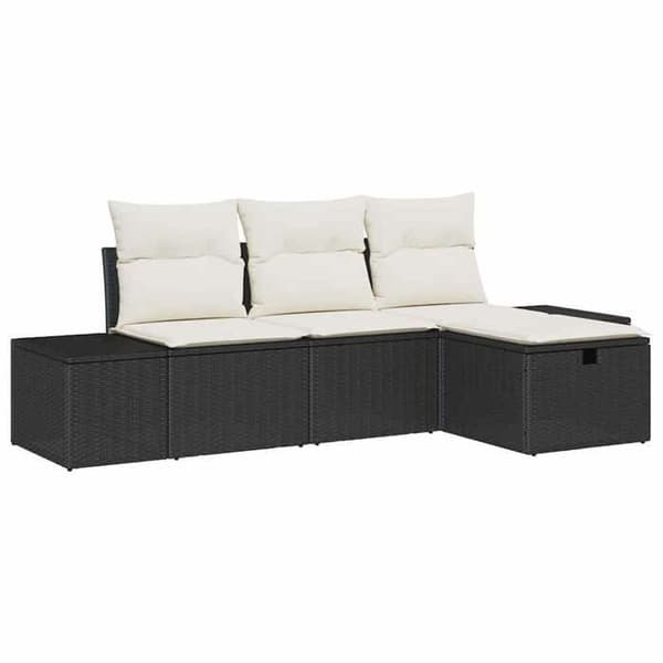 Maison Exclusive - Sæt af 4 pc have-sofa i polyrotin