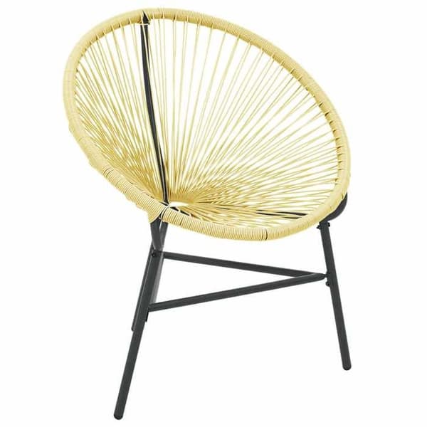 Maison Exclusive - Acapulco Trädgårdsstol i flätad resin Beige beige