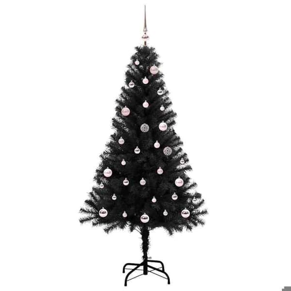 Maison Exclusive - Sort Juletræ 150 cm PVC Svart