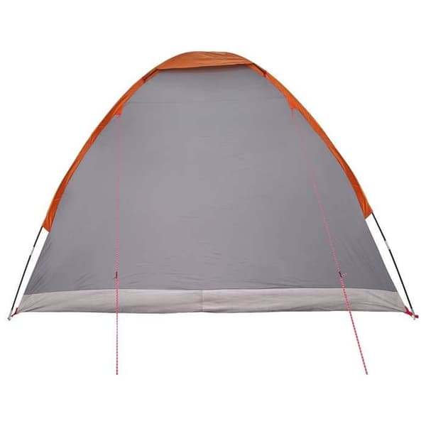 Maison Exclusive - Campingtelt til 4 personer Grå og orange