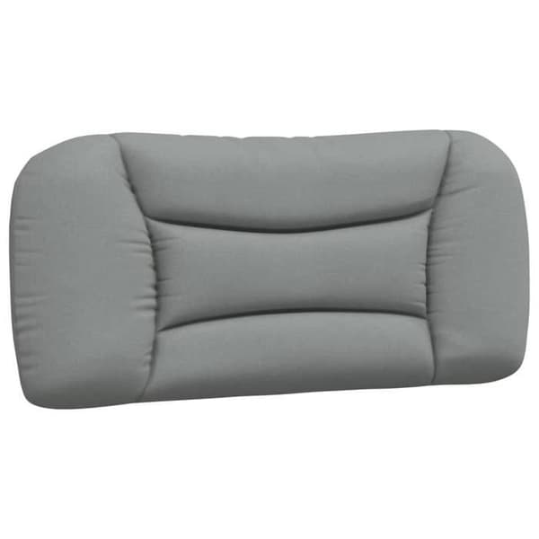 Hovedgærdedæmper - MAISON EXCLUSIVE - Bølgede striber - Lys grå - 80 cm - Polystyrenfyldt Ljusgrått