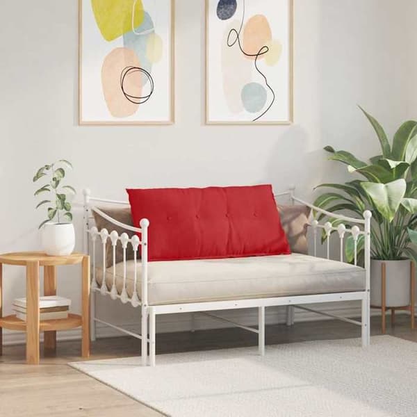 Maison Exclusive - Rød Rygpude 100 x 19 x 50 cm stof