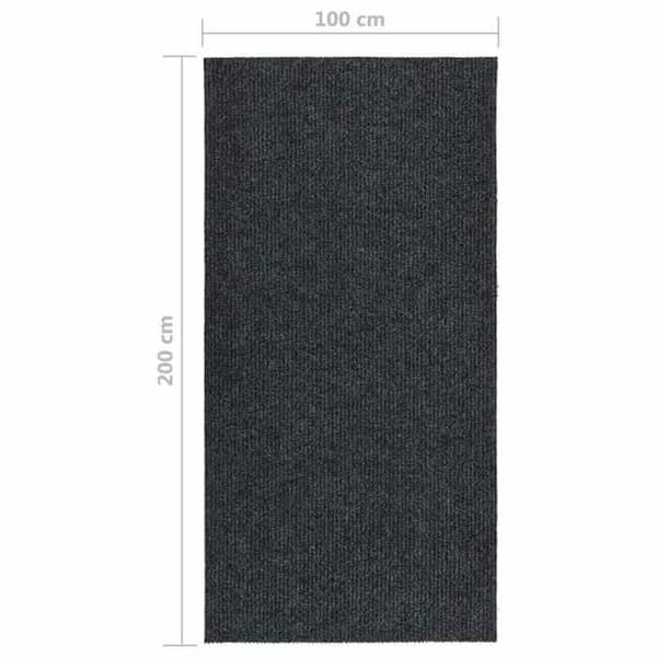 Maison Exclusive - Matta 100x200 cm Antracit