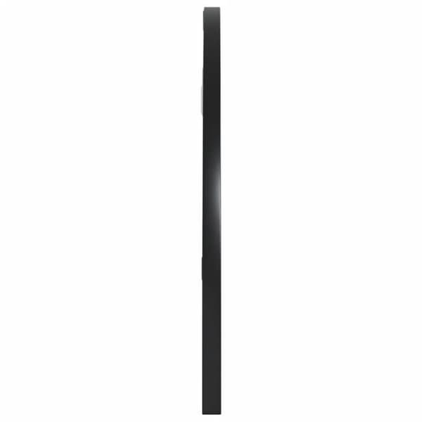 Maison Exclusive - Svart väggspegel 60x30 cm järnbåge