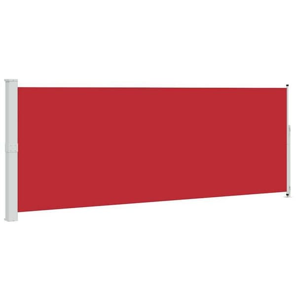 Maison Exclusive - 180x500 cm punainen sivuvarjo terassille Röd