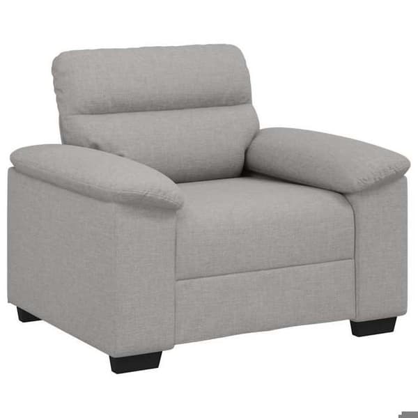 Maison Exclusive - Soffa/Fåtölj Grå Moln 100x81x84 cm tyg Molngrå