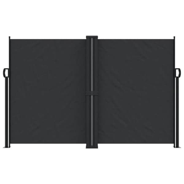 Maison Exclusive - Musta sivuvarjo, koko 160x1000 cm