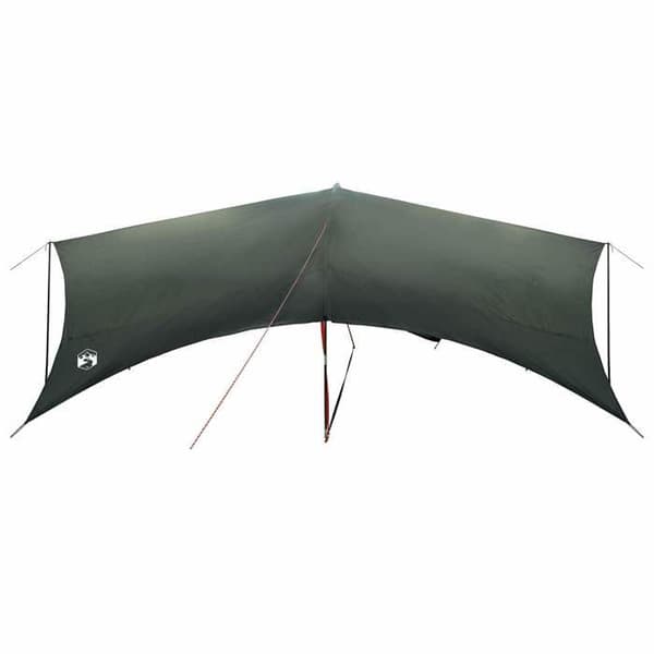Maison Exclusive - Vandtæt campingtarp Grøn militær 695 x 580 x 200 cm
