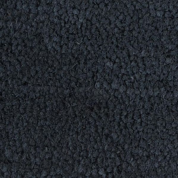 Dørmåtte - Tuftet - Kokosfiber - 80 x 100 cm - Mørkegrå mörkgrå