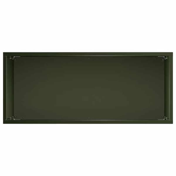 Maison Exclusive - Puutarhakori 2 kpl Oliivinvihreä 40 x 20 x 75 cm Olivgrön