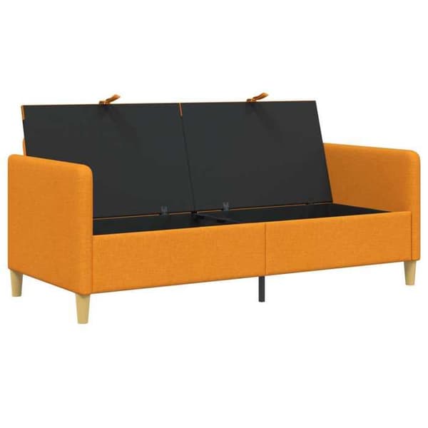 Maison Exclusive - Soffa med förvaring Mörkgul 172 x 78 x 87 cm Polyester