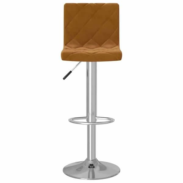 Maison Exclusive - Barstolar set om 2 brun sammet
