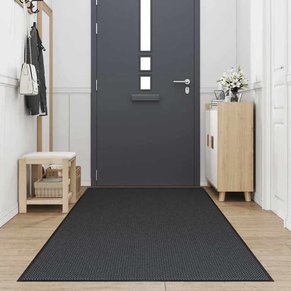 Maison Exclusive - Musta matto 115x400 cm