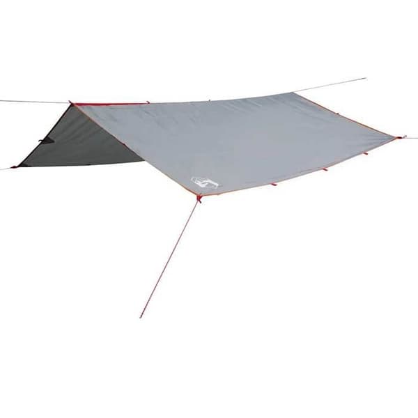 Maison Exclusive - Grå och orange campingduk 300x294 cm vattentät