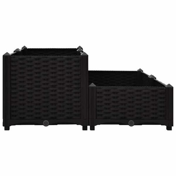 Maison Exclusive - Hög säng 80x80x38 cm Polypropylen