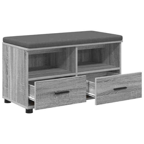 Maison Exclusive - Harmaa Sonoma eteispankki 80 x 38 x 46 cm Gris Sonoma