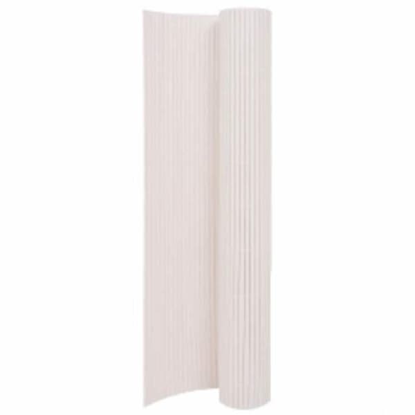 Maison Exclusive - Dobbelt-sidet havehegn 110x300 cm Hvid Vit