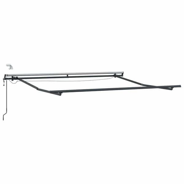 Maison Exclusive - Elektrisk markis med LED och sensor 6 x 3 m Taupe Mol