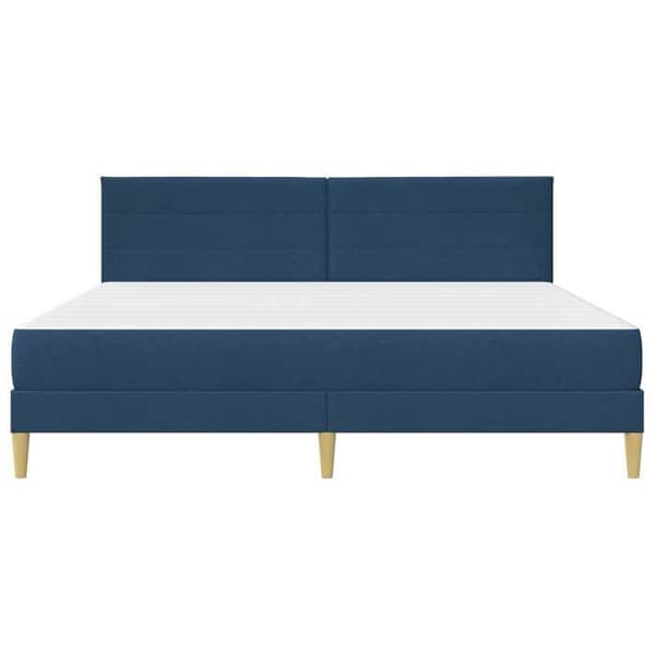 Maison Exclusive - Sängram Blå 180 x 200 cm Polyester Blå