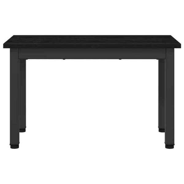 Maison Exclusive - Sofabord Eg sort 60 x 30 x 36 cm Ingeniørtræ