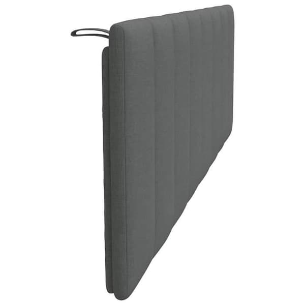 Maison Exclusive - Huvudgavelkudde Hanko mörkgrå 160 cm tyg