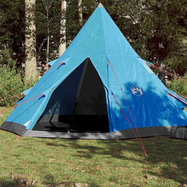 Maison Exclusive - Tipi campingtelt til 4 personer blå vandtæt
