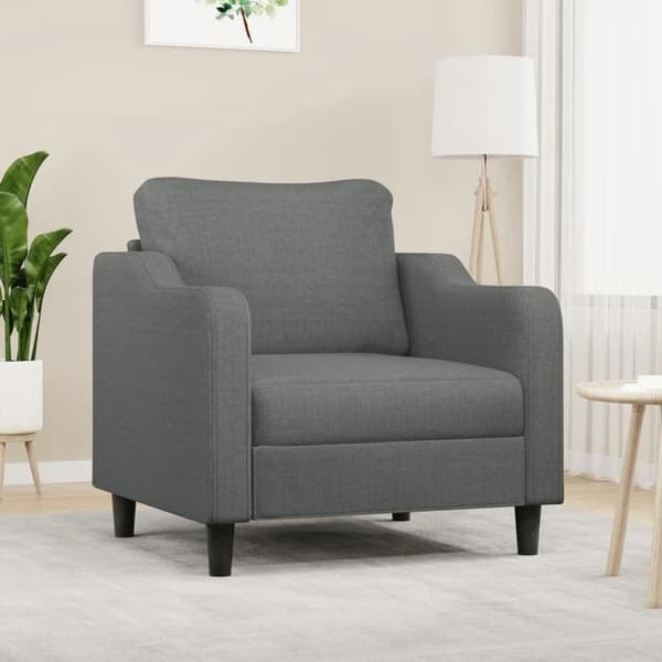 Maison Exclusive - Mørkegrå Stol 60 cm Stof
