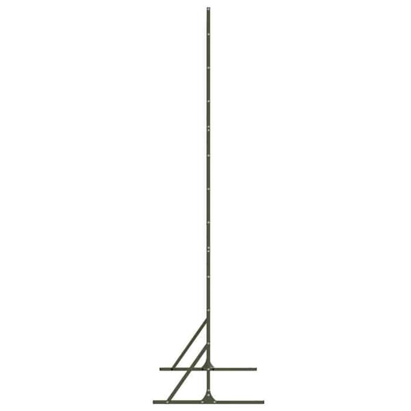 Maison Exclusive - Integritetsskärm 100 x 50 x 180 cm Stål Olivgrön