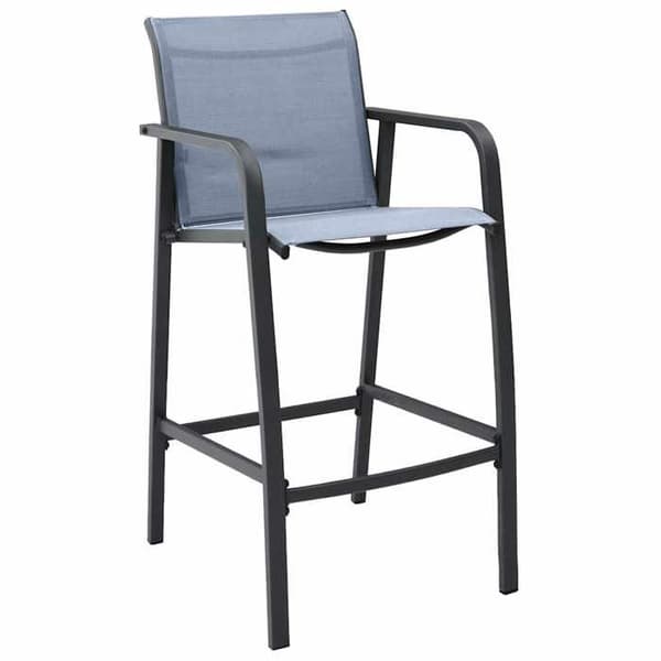 Maison Exclusive - Havebar sæt 5 dele Sort og grå