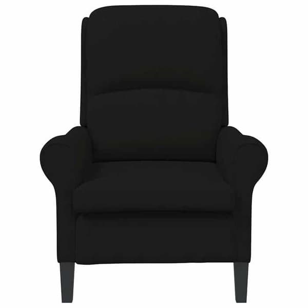 Maison Exclusive - stol Sort 76 x 94 x 102 cm Mikrofiber