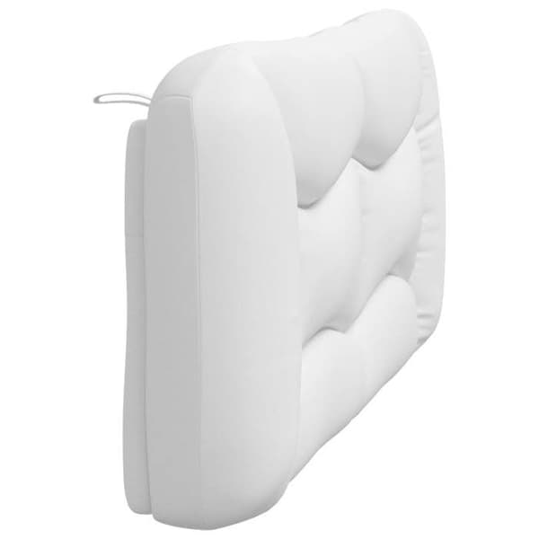 Hovedgærdedækken - MAISON EXCLUSIVE - Hvar - Simililæder - 160 cm - Hvid Vit