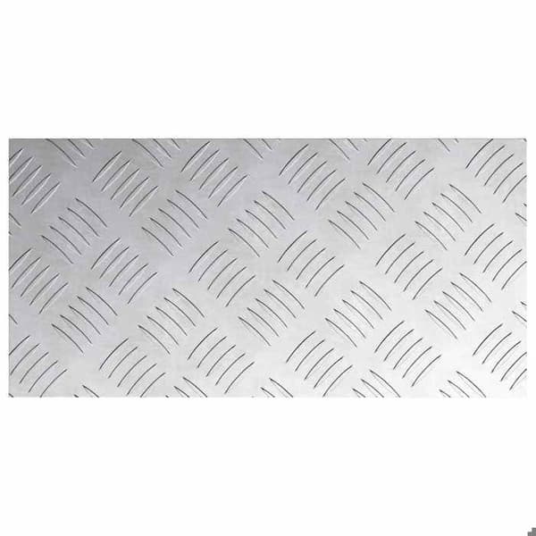 Maison Exclusive - Gåplade 4 stk 40 x 20 cm Sølv Aluminium Rektangulær Silver