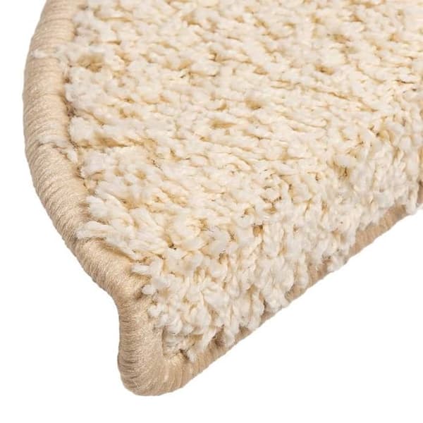Trappe tæppe - Eksklusivt hjem - 10 stykker - 56 x 17 x 3 cm - Creme Grädde