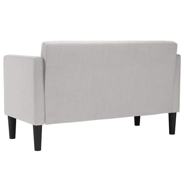 Maison Exclusive - Harmaa pilvikangas kahden hengen sohva 111 cm