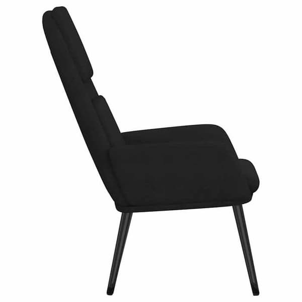 Maison Exclusive - Avkopplingsstol Svart Tyg