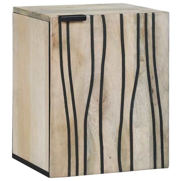 Maison Exclusive - Hvid Badeværelsesvaskeskab 38 x 33 x 48 cm Vit