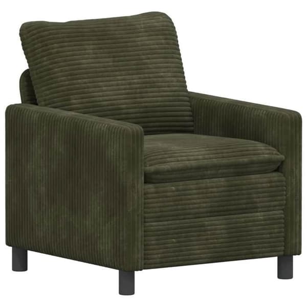 Maison Exclusive - Set med 2 soffor Grön Polyester