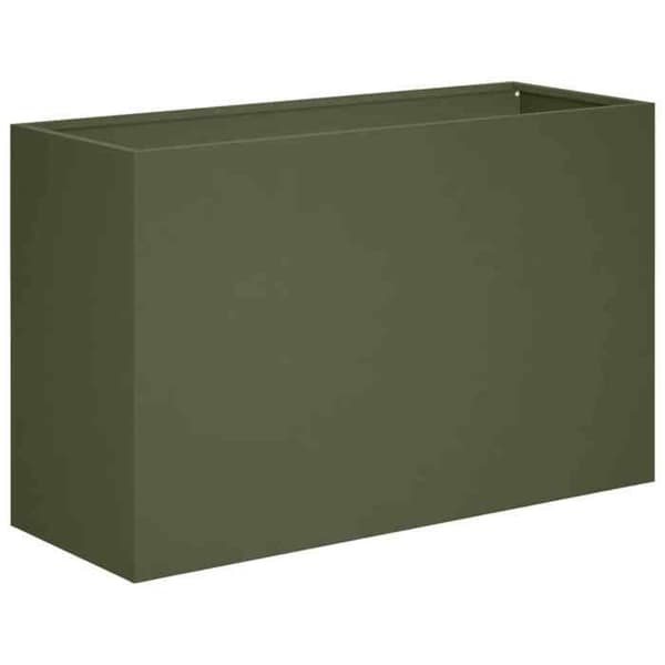 Maison Exclusive - Puutarhakori 2 kpl Oliivinvihreä 80 x 40 x 50 cm