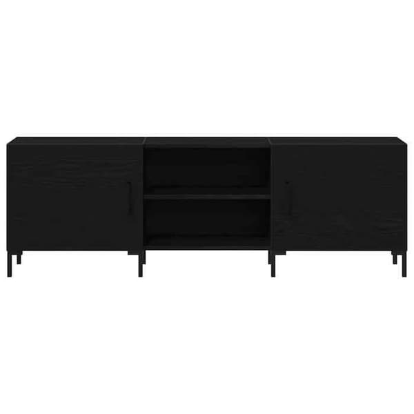 Maison Exclusive - TV-møbel sæt 150 x 30 x 50 cm Sort eg svart ek