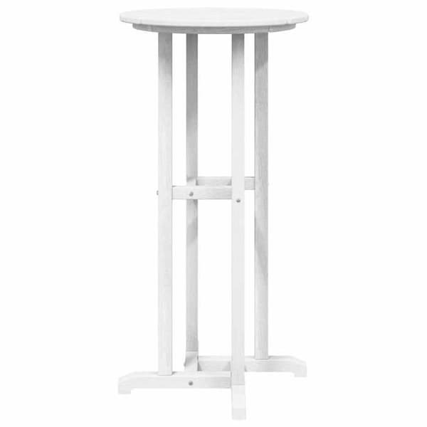 Barbord - EXKLUSIVT HEM - 55x55x107 cm - Vit - Polyeten - Väderbeständig Vit