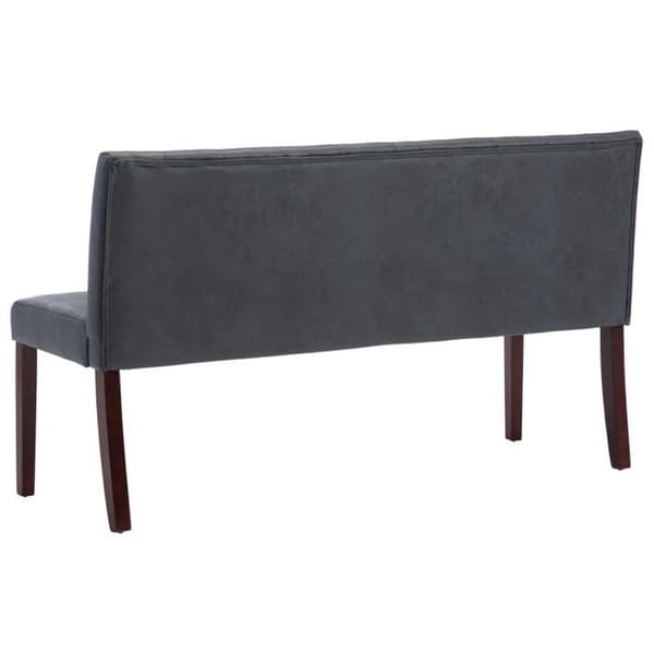 Maison Exclusive - Penkki 148,5 cm Harmaa keinonahka Grå