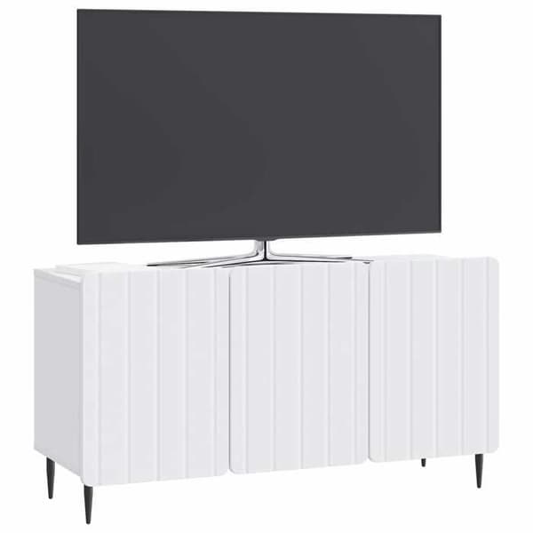 Maison Exclusive - TV-möbel Vit 99 x 34,5 x 52 cm Ingenjörsträ Vit