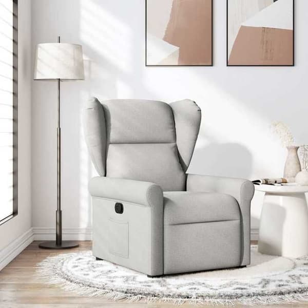 Maison Exclusive - Grå sky stof lænestol