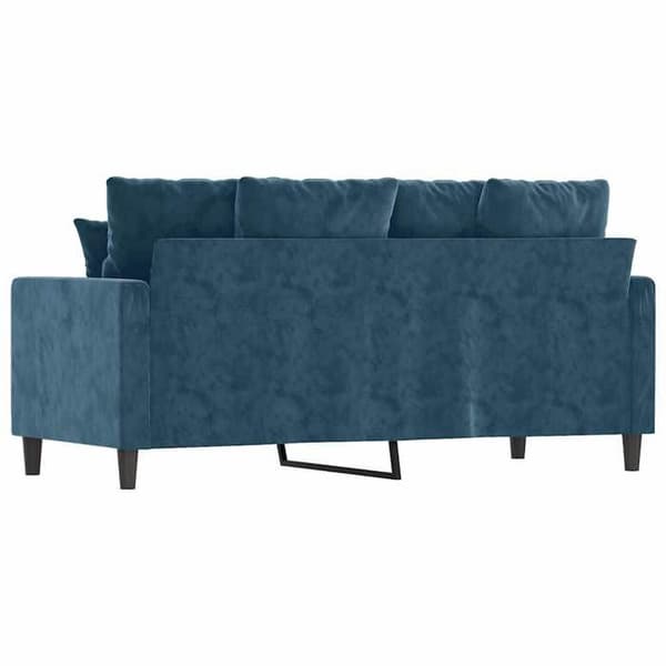 Maison Exclusive - 2-paikkainen sininen sohva 140 cm samettia