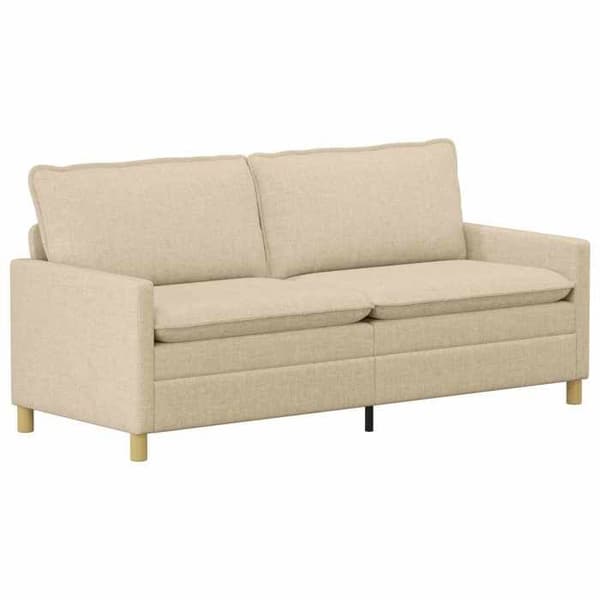 Maison Exclusive - 2-delars Soffgrupp i Creme Tyg