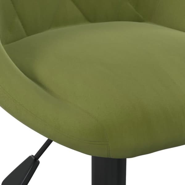 Maison Exclusive - Kontorstol Lys Grøn Velour